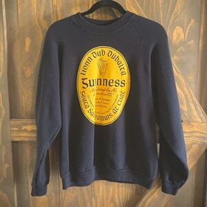 Vintage Guinness Beer Screen Stars Crew Neck